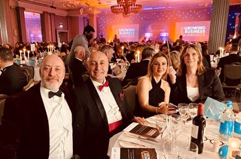 Oysta attend the Growing Business Awards